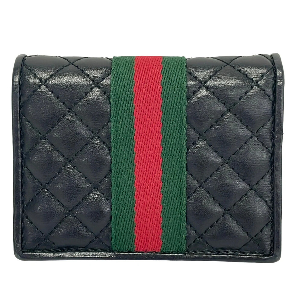 Gucci Ophidia Black Green Multi Patent #324865G73B - Picture 2 of 7